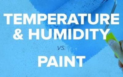 Temperature And Humidity Vs. Paint