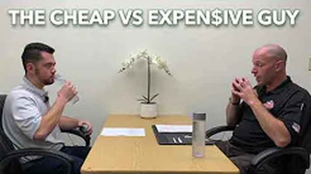 The Cheap vs Expensive Guy