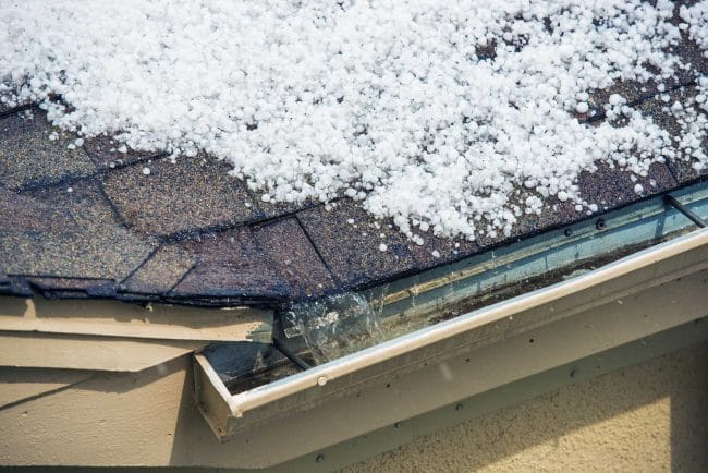 winter roof damage, winter storm damage